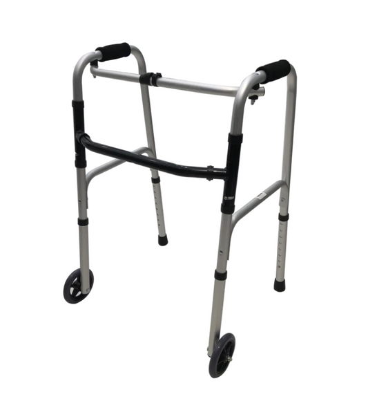 Andadera plegable con ruedas